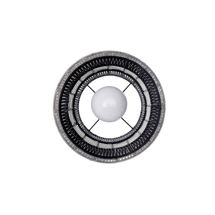Eurofase 46632-012 One Light Pendant, Black