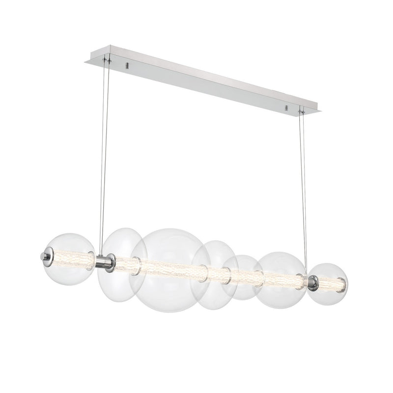 Eurofase 46772-015 LED Chandelier, Chrome