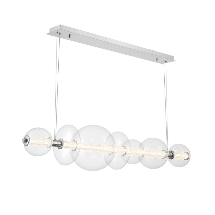 Eurofase 46772-015 LED Chandelier, Chrome