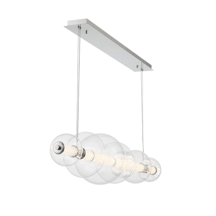 Eurofase 46772-015 LED Chandelier, Chrome
