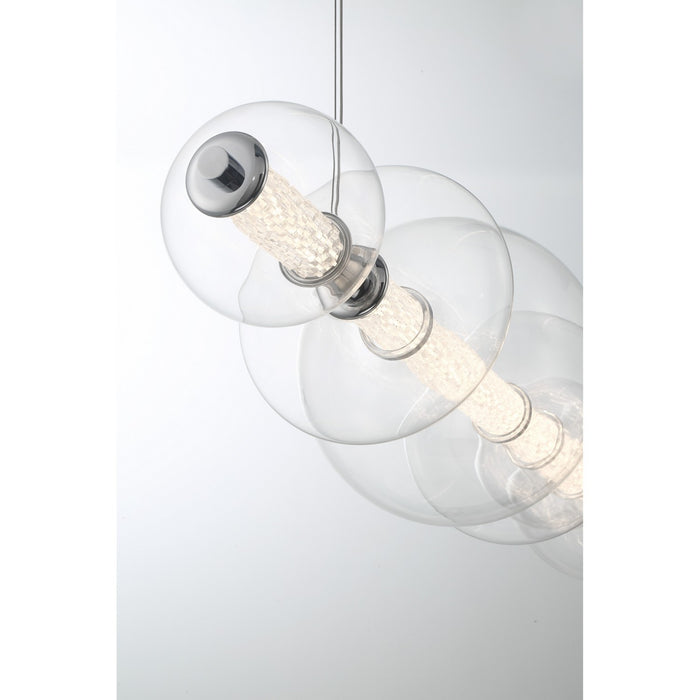 Eurofase 46772-015 LED Chandelier, Chrome