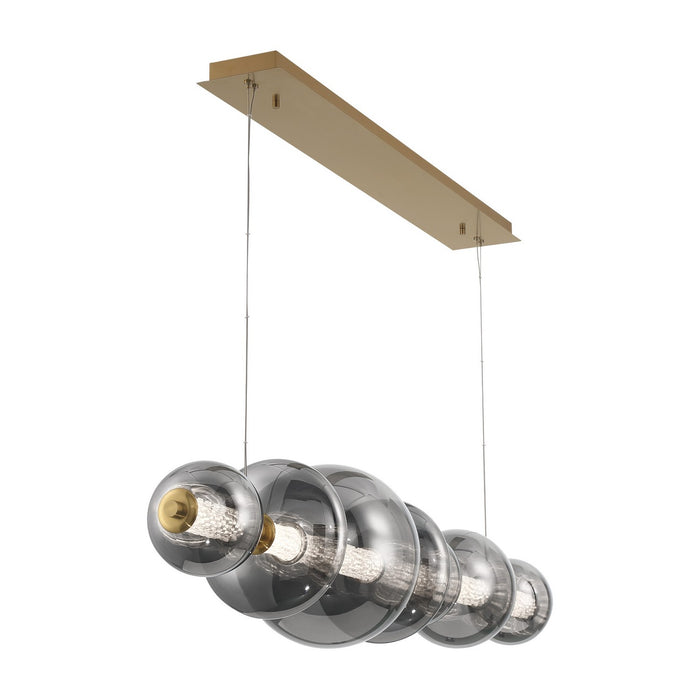 Eurofase 46772-048 LED Chandelier, Gold
