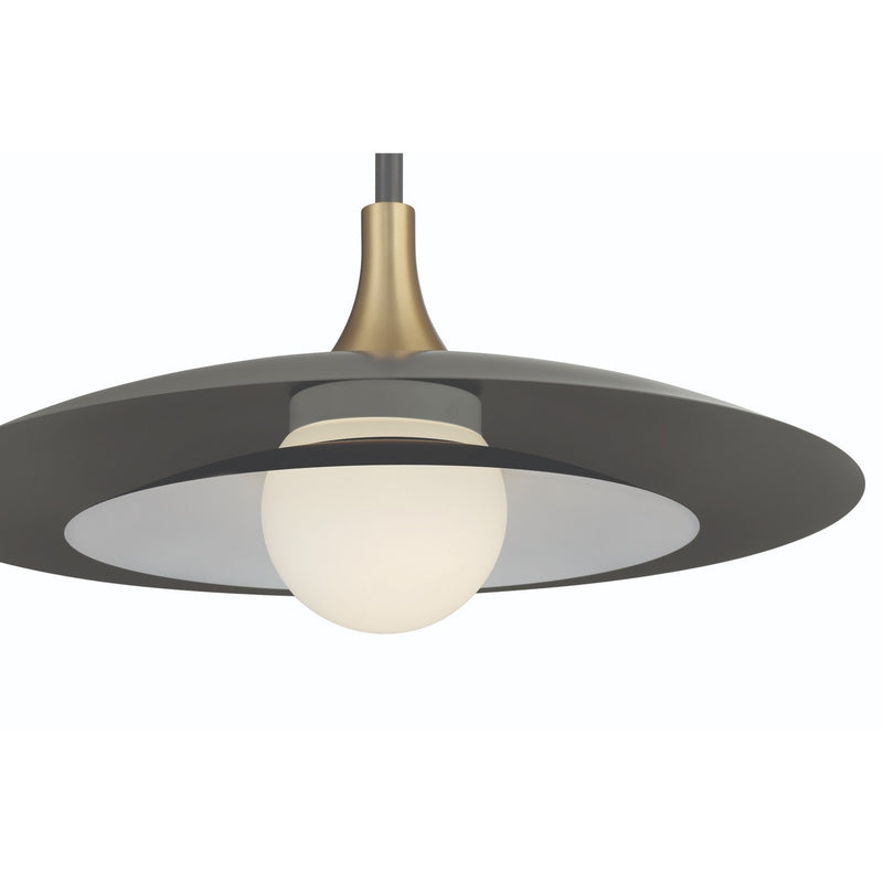 Eurofase 46785-039 LED Pendant, Grey