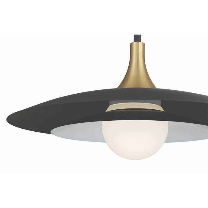 Eurofase 46785-046 LED Pendant, Black