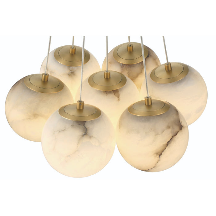 Eurofase 46805-010 LED Pendant, Gold