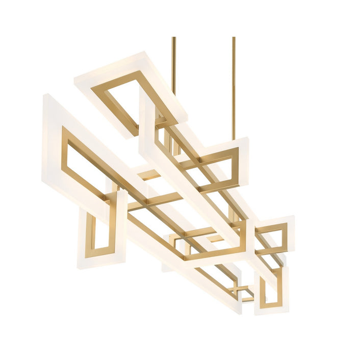 Eurofase 46806-024 LED Chandelier, Gold