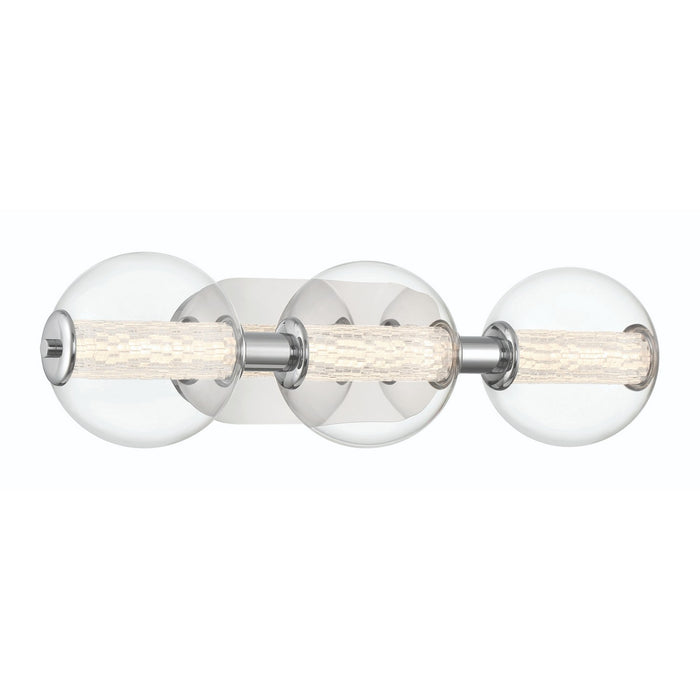 Eurofase 46809-018 LED Wall Mount, Chrome