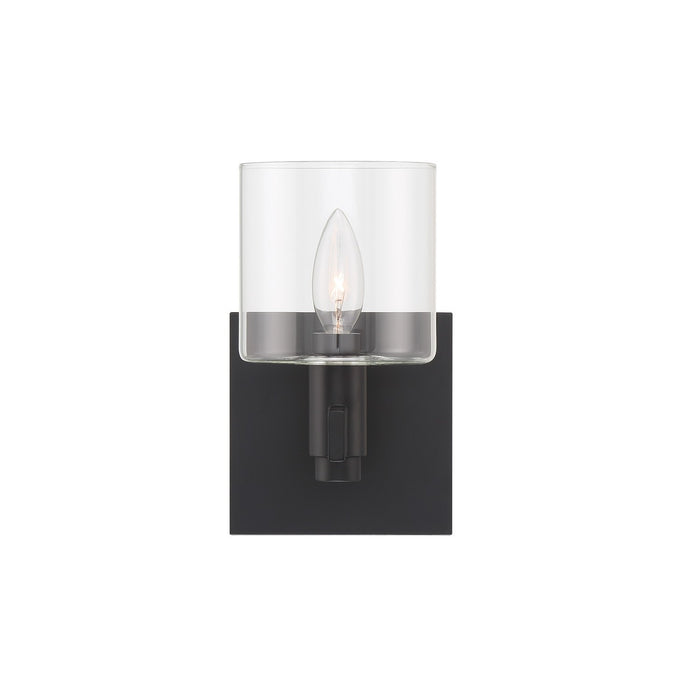Eurofase 46811-011 One Light Wall Mount, Black