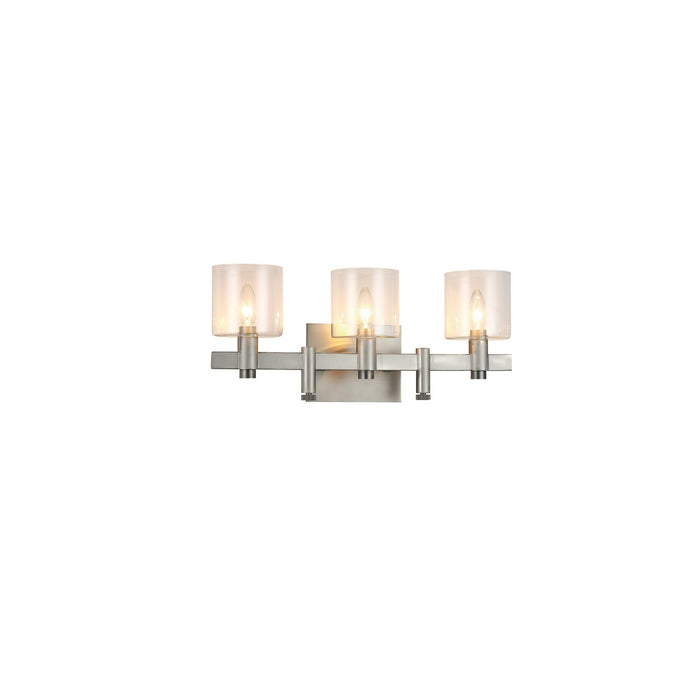 Eurofase 46812-025 Three Light Wall Mount, Satin Nickel
