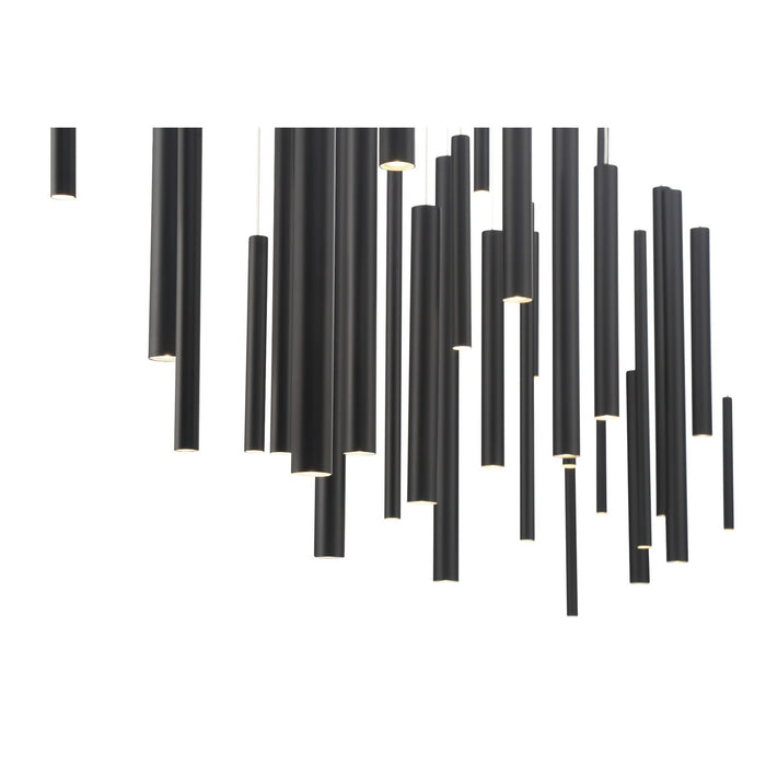 Eurofase 46814-029 LED Chandelier, Black
