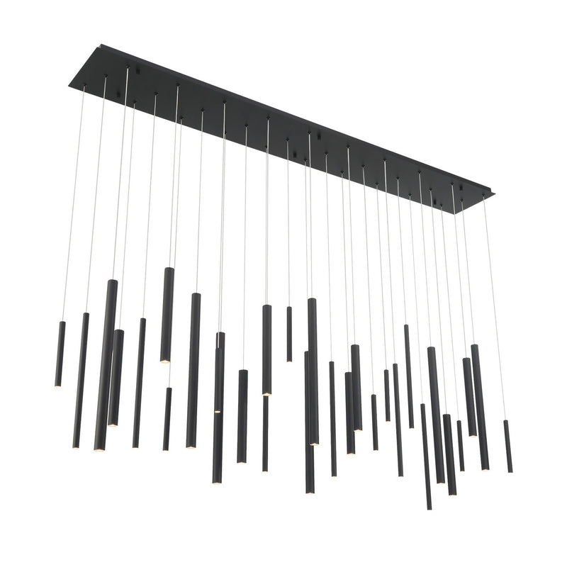 Eurofase 46814-029 LED Chandelier, Black