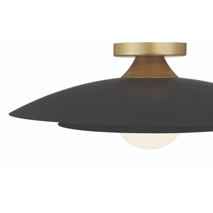 Eurofase 46815-040 LED Flush Mount, Black