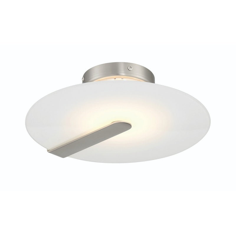 Eurofase 46843-029 LED Flush Mount, Satin Nickel