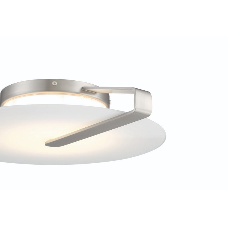 Eurofase 46844-026 LED Flush Mount, Satin Nickel