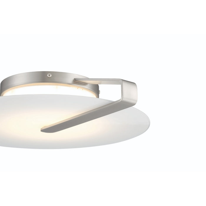 Eurofase 46844-026 LED Flush Mount, Satin Nickel