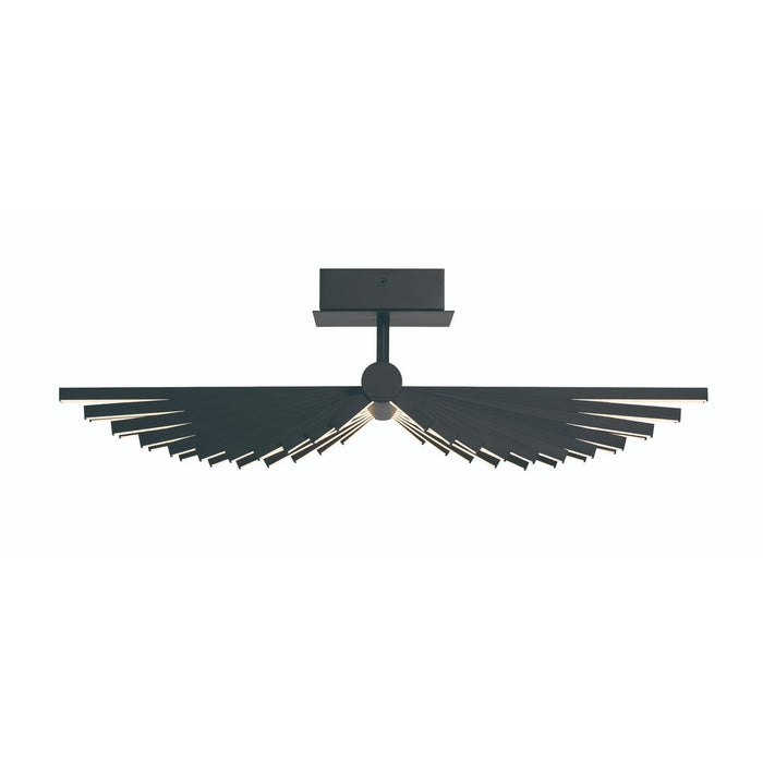Eurofase 46897-015 LED Semi-Flush Mount, Black