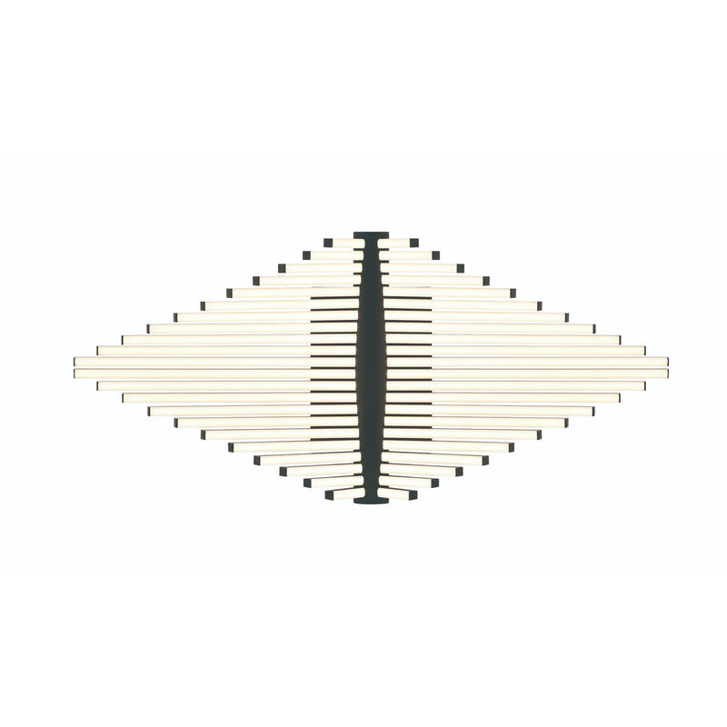 Eurofase 46897-015 LED Semi-Flush Mount, Black