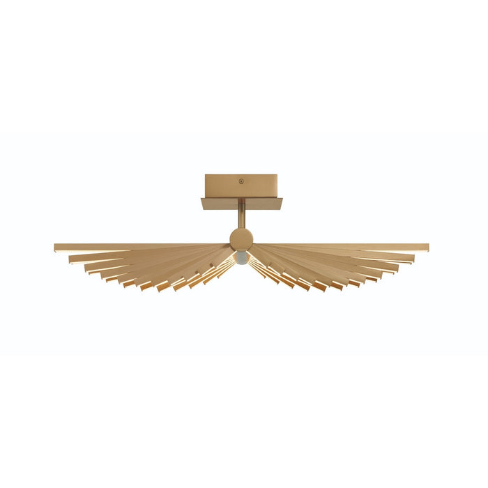 Eurofase 46897-022 LED Semi-Flush Mount, Gold