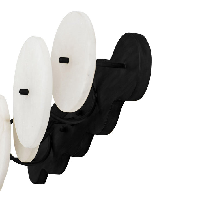 Varaluz 370B02MB Two Light Bath, Matte Black