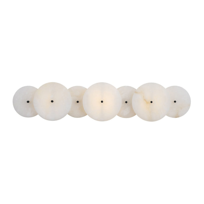 Varaluz 370B03MB Three Light Bath, Matte Black