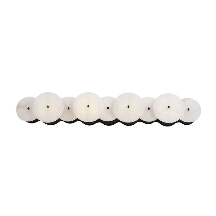 Varaluz 370B04MB Four Light Bath, Matte Black