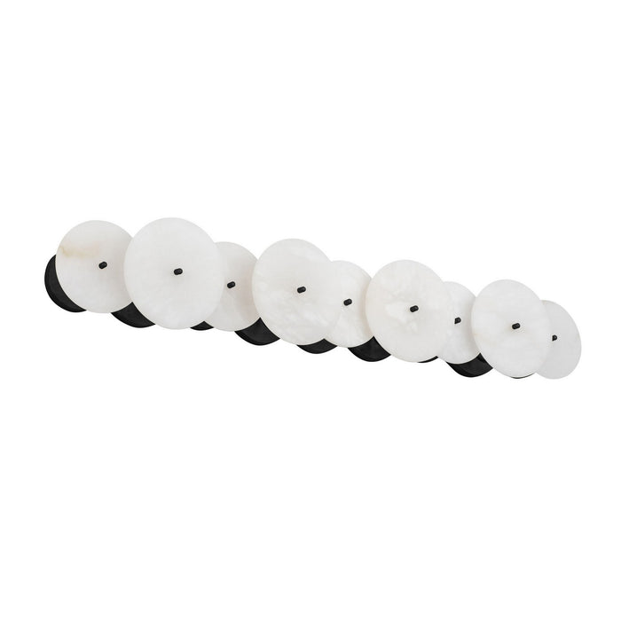 Varaluz 370B04MB Four Light Bath, Matte Black