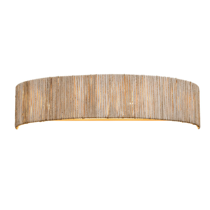 Varaluz 391B04FG Four Light Bath, French Gold