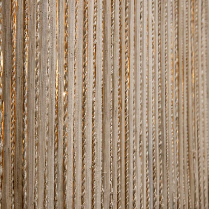 Varaluz 391N06FG Six Light Linear Pendant, French Gold