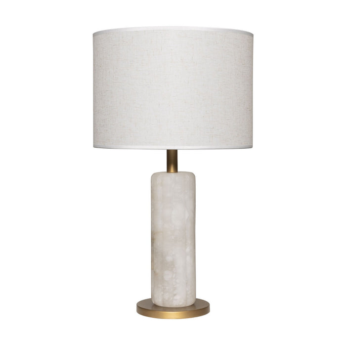 Varaluz 394T01FGAL One Light Table Lamp, French Gold/Alabaster