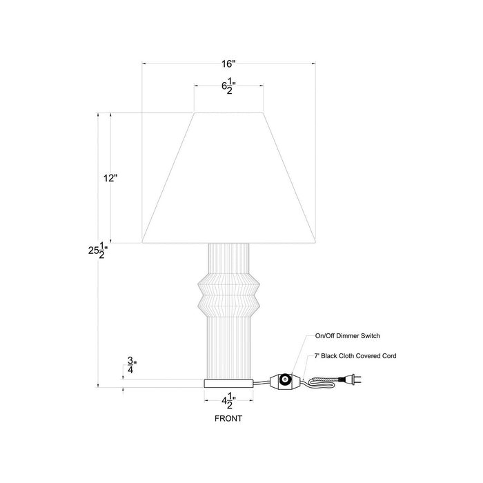 Varaluz 396T01ADGT One Light Table Lamp, Apothecary Gold/Glazed Taupe