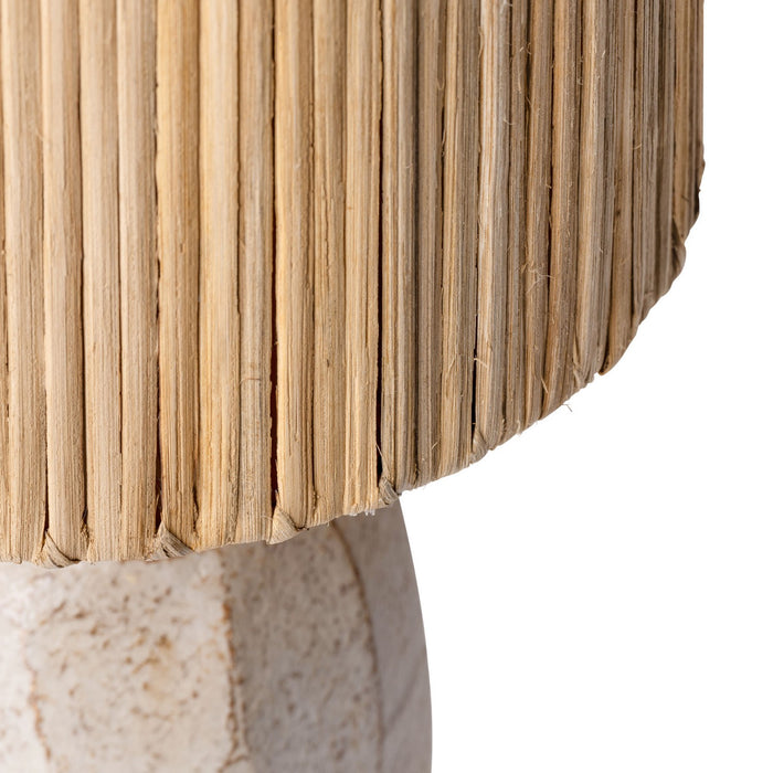 Varaluz 397T01AADBR One Light Table Lamp, Apothecary Gold/Slate Brown