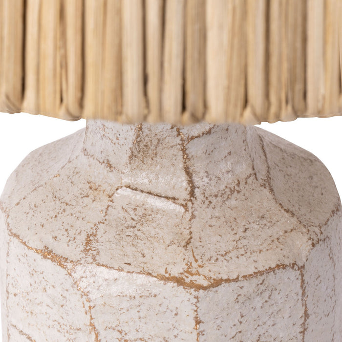 Varaluz 397T01BADBR One Light Table Lamp, Apothecary Gold/Slate Brown