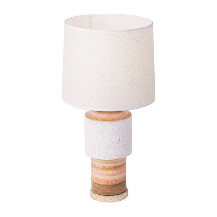 Varaluz 398T01AADQZ One Light Table Lamp, Apothecary Gold/Orange Quartz