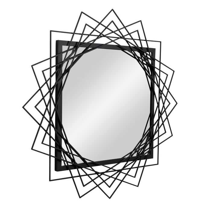 Varaluz 446MI42MB Mirror, Matte Black