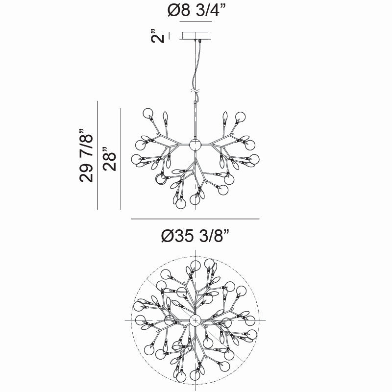 Matteo Lighting C69836GL LED Pendant