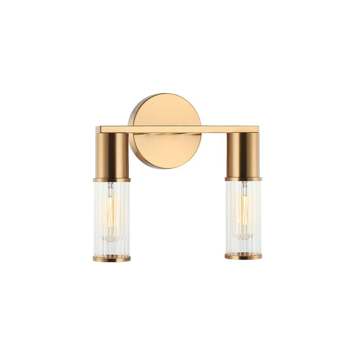 Matteo Lighting S02802AG Two Light Wall Sconce