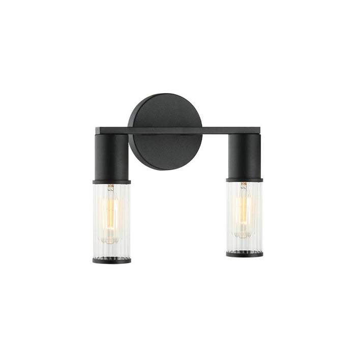 Matteo Lighting S02802MB Two Light Wall Sconce