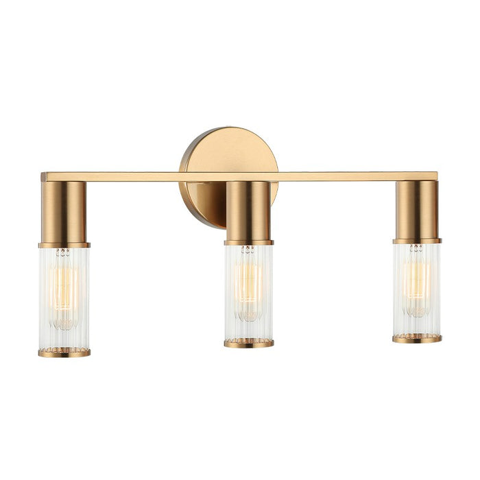 Matteo Lighting S02803AG Three Light Wall Sconce