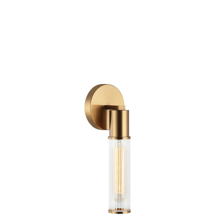 Matteo Lighting S02811AG One Light Wall Sconce