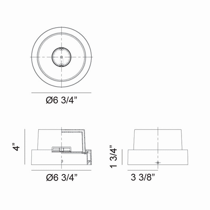 Matteo Lighting S11401GY LED Wall Sconce