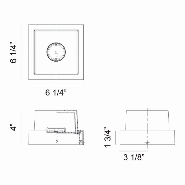 Matteo Lighting S11441GY LED Wall Sconce