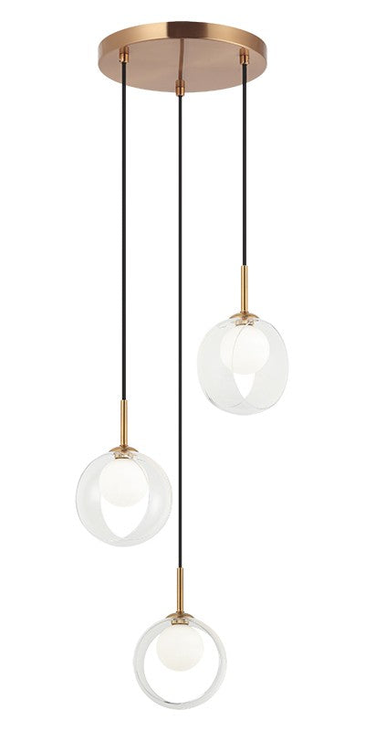 Matteo Lighting C60603AGCL LED Pendant