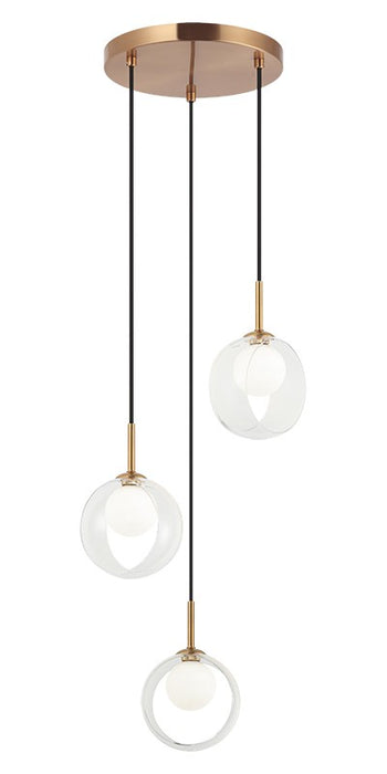 Matteo Lighting C60603AGCL LED Pendant