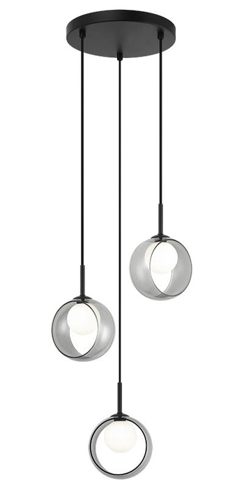 Matteo Lighting C60603BKSM LED Pendant