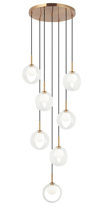 Matteo Lighting C60607AGCL LED Pendant