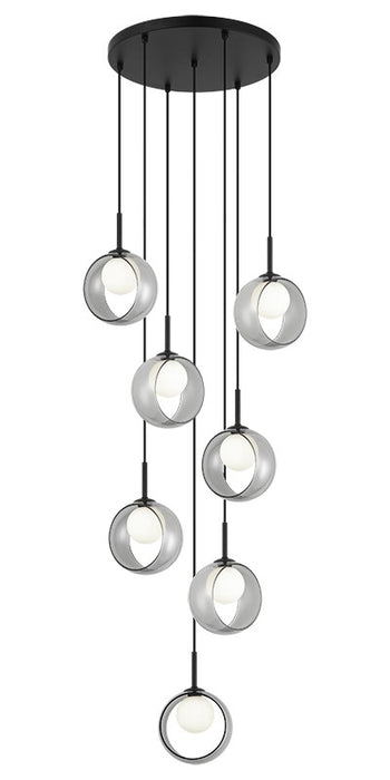Matteo Lighting C60607BKSM LED Pendant