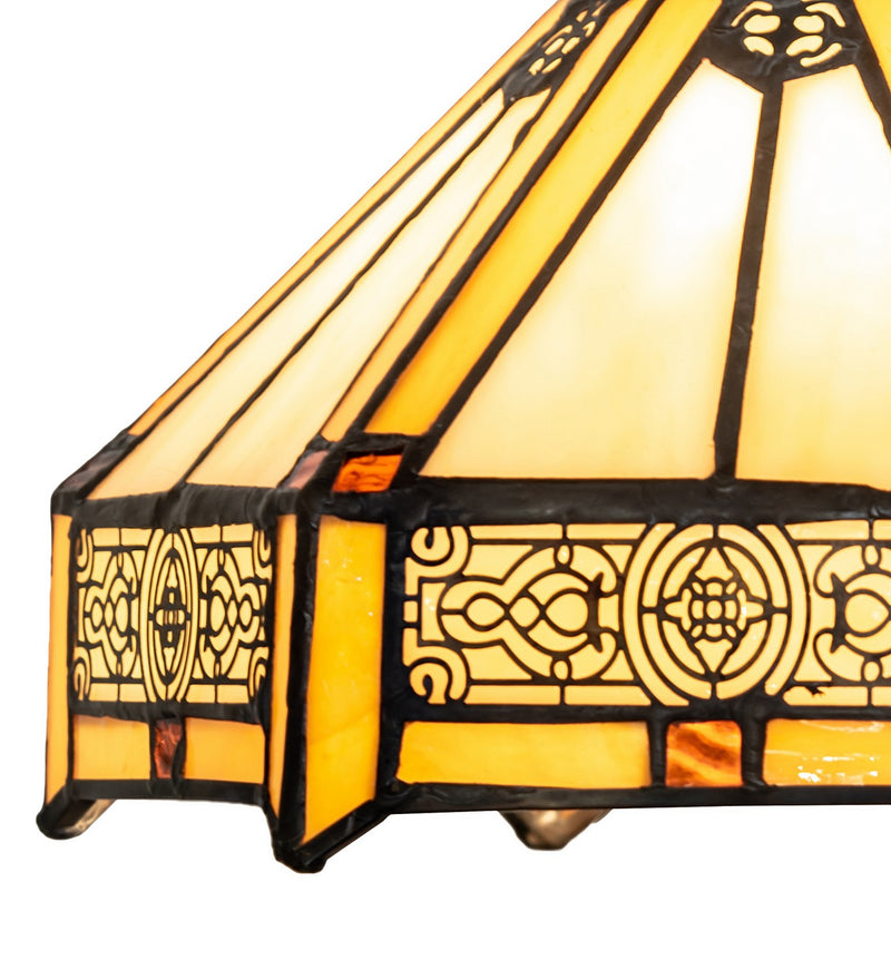 Meyda Tiffany 182400 One Light Mini Pendant, Mahogany Bronze