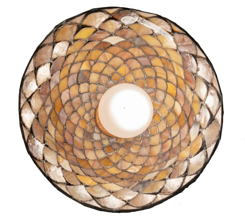 Meyda Tiffany 244751 One Light Mini Pendant, Mahogany Bronze