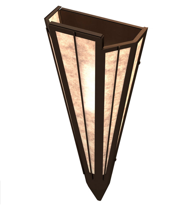 Meyda Tiffany 255590 One Light Wall Sconce, Timeless Bronze