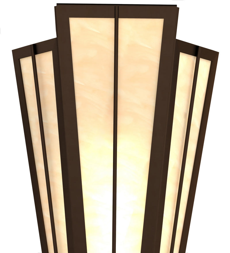 Meyda Tiffany 255598 One Light Wall Sconce, Timeless Bronze